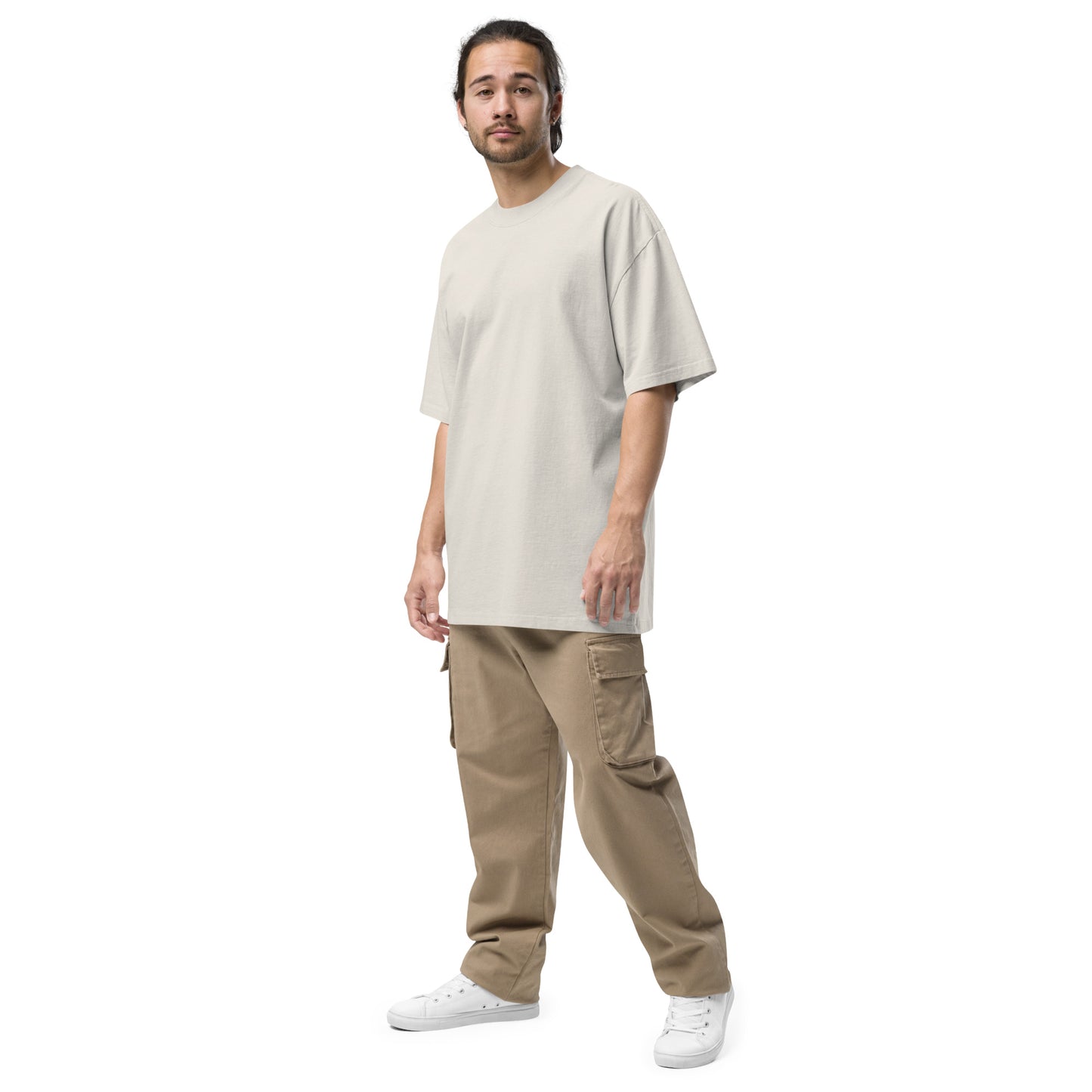 RAT Oversized T - Bone White