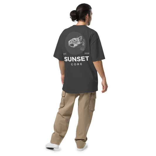 RAT Oversized T - Faded Black