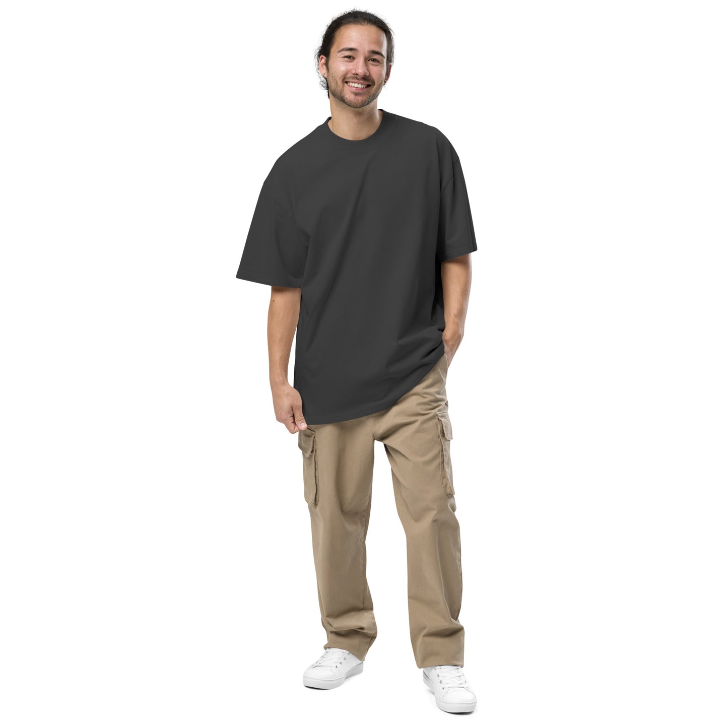 RAT Oversized T - Faded Black