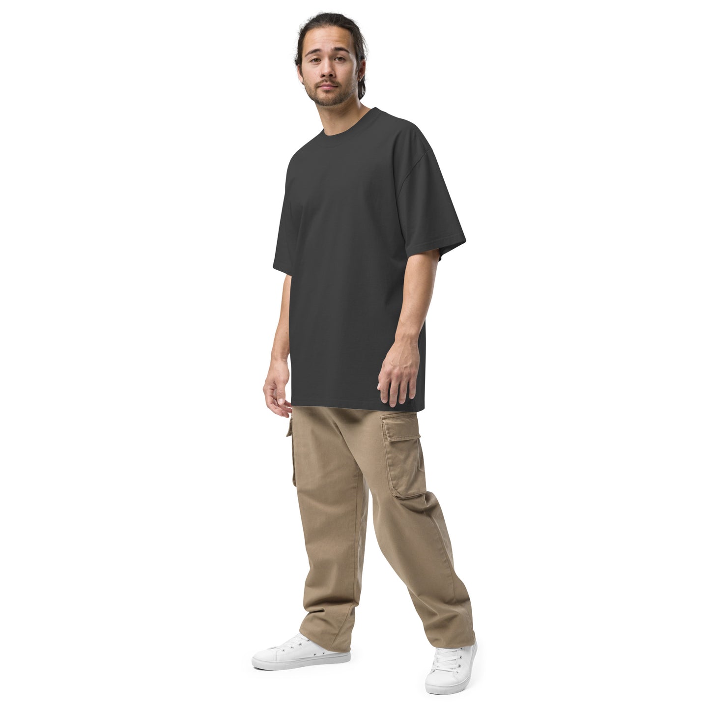 RAT Oversized T - Faded Black