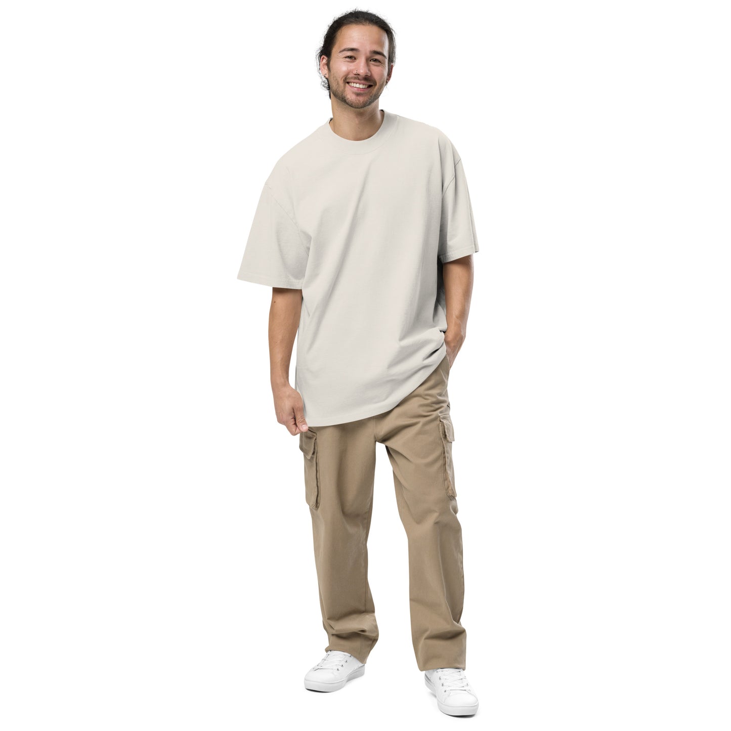 RAT Oversized T - Bone White