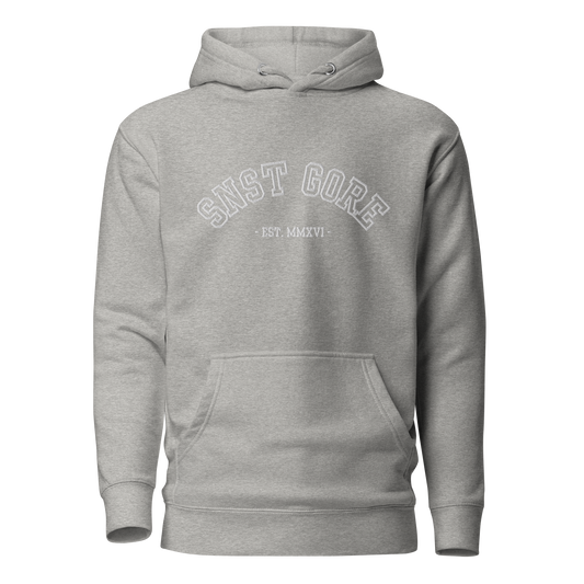 SNST GORE Varsity Hoodie (White Embroidery)